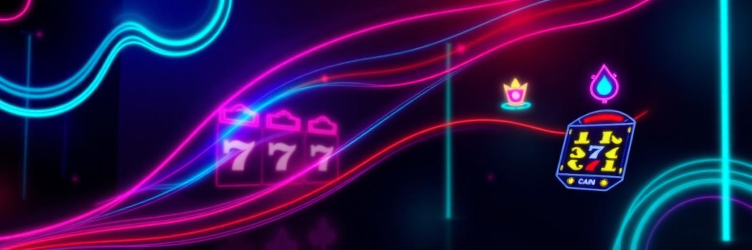 Spellen-pagina: slots/casinospellen gestileerd, kleurrijk